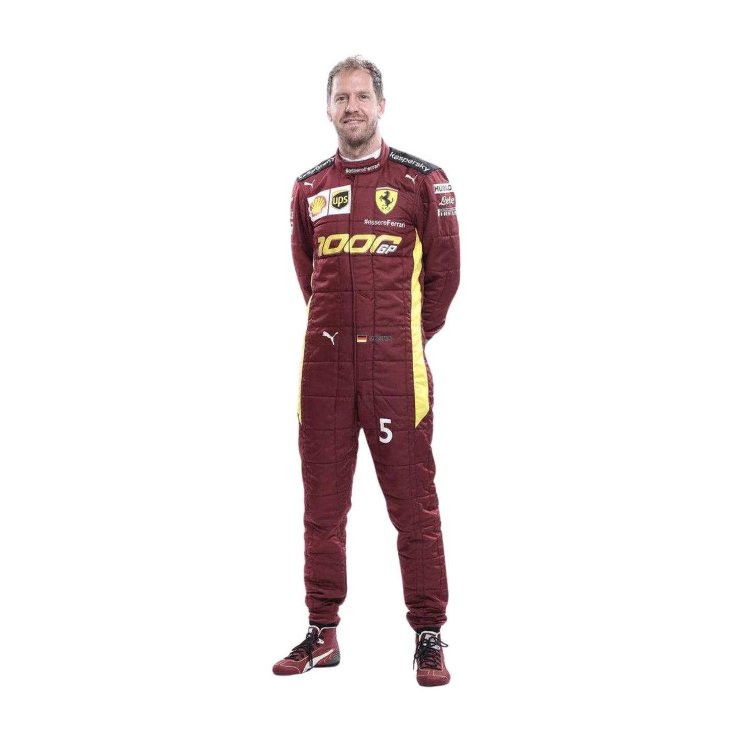 2020 Sebastian Vettel 1000 GP F1 Racing Suit