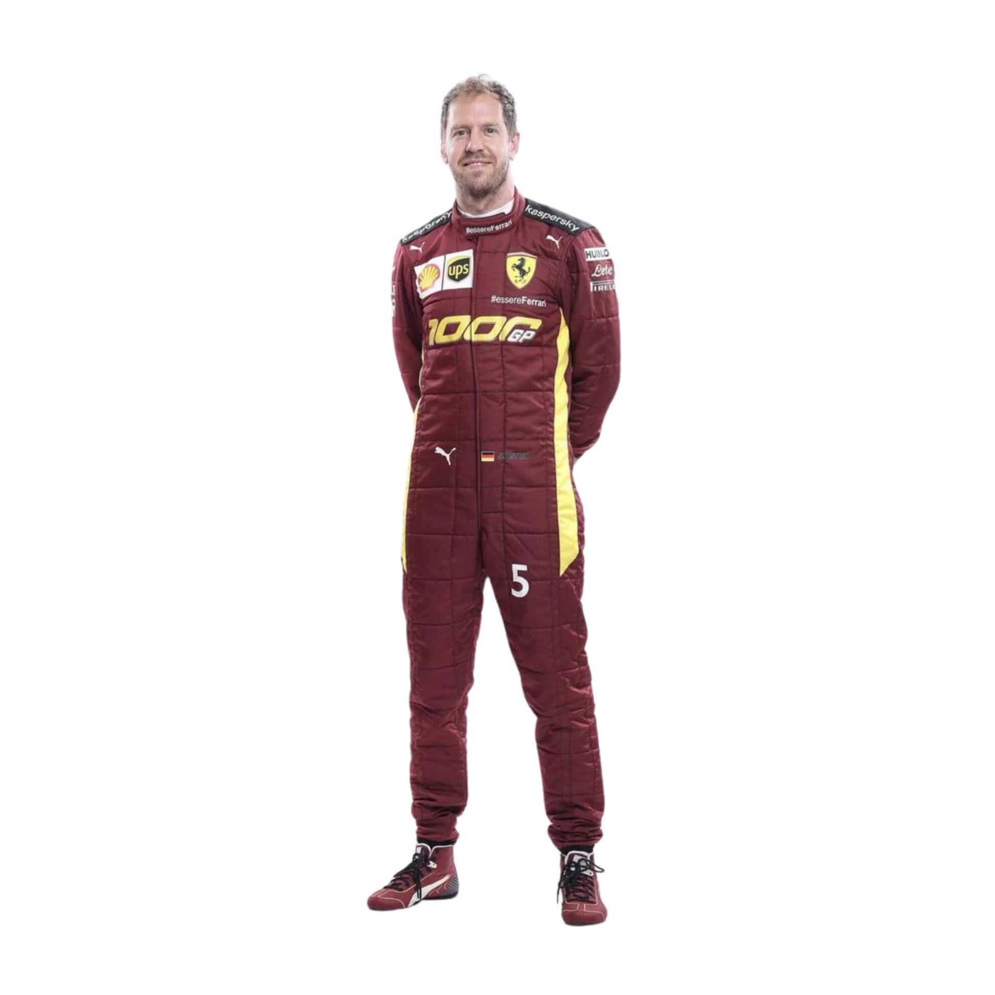 2020 Sebastian Vettel 1000 GP F1 Racing Suit