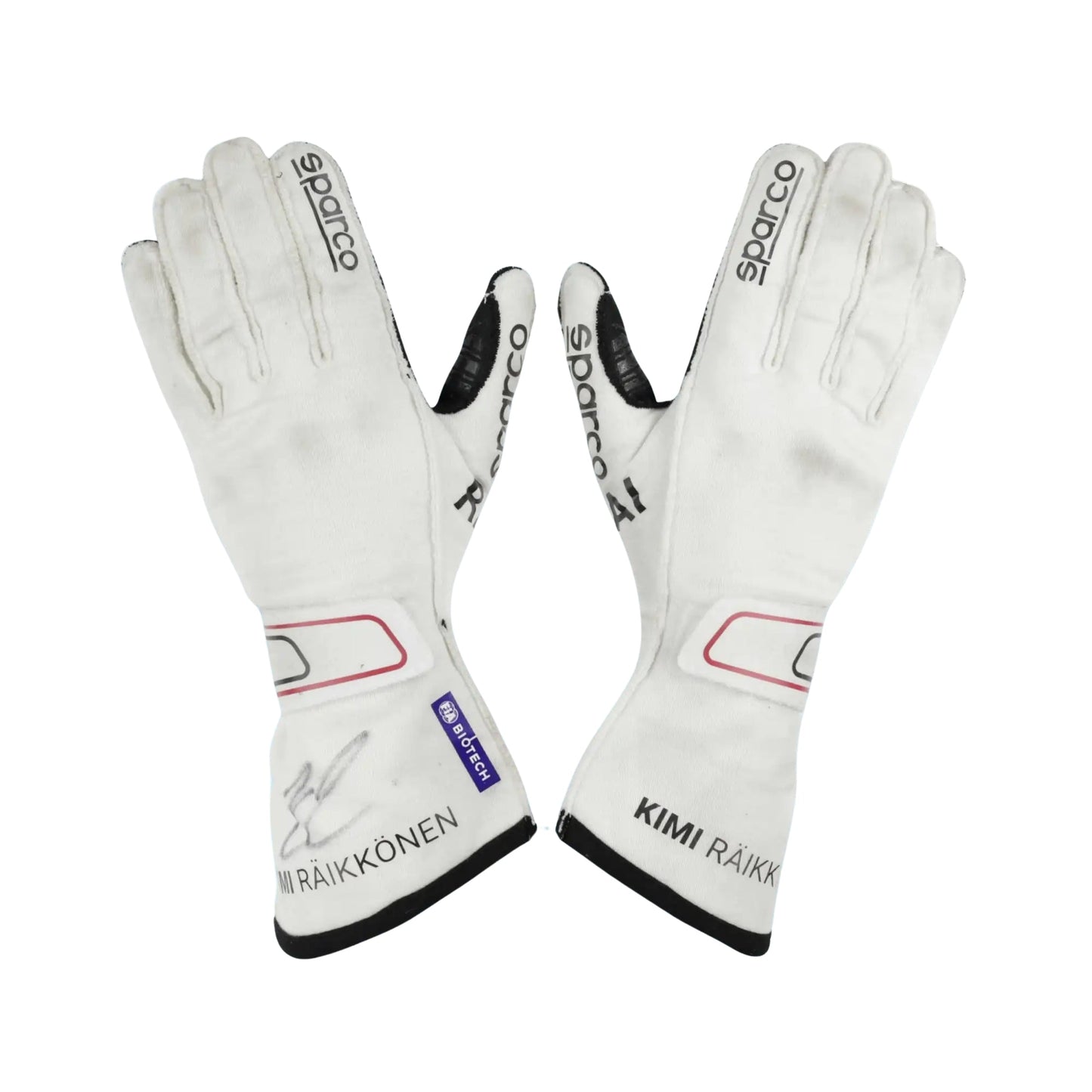 2021 Kimi Raikkonen F1 Racing Gloves