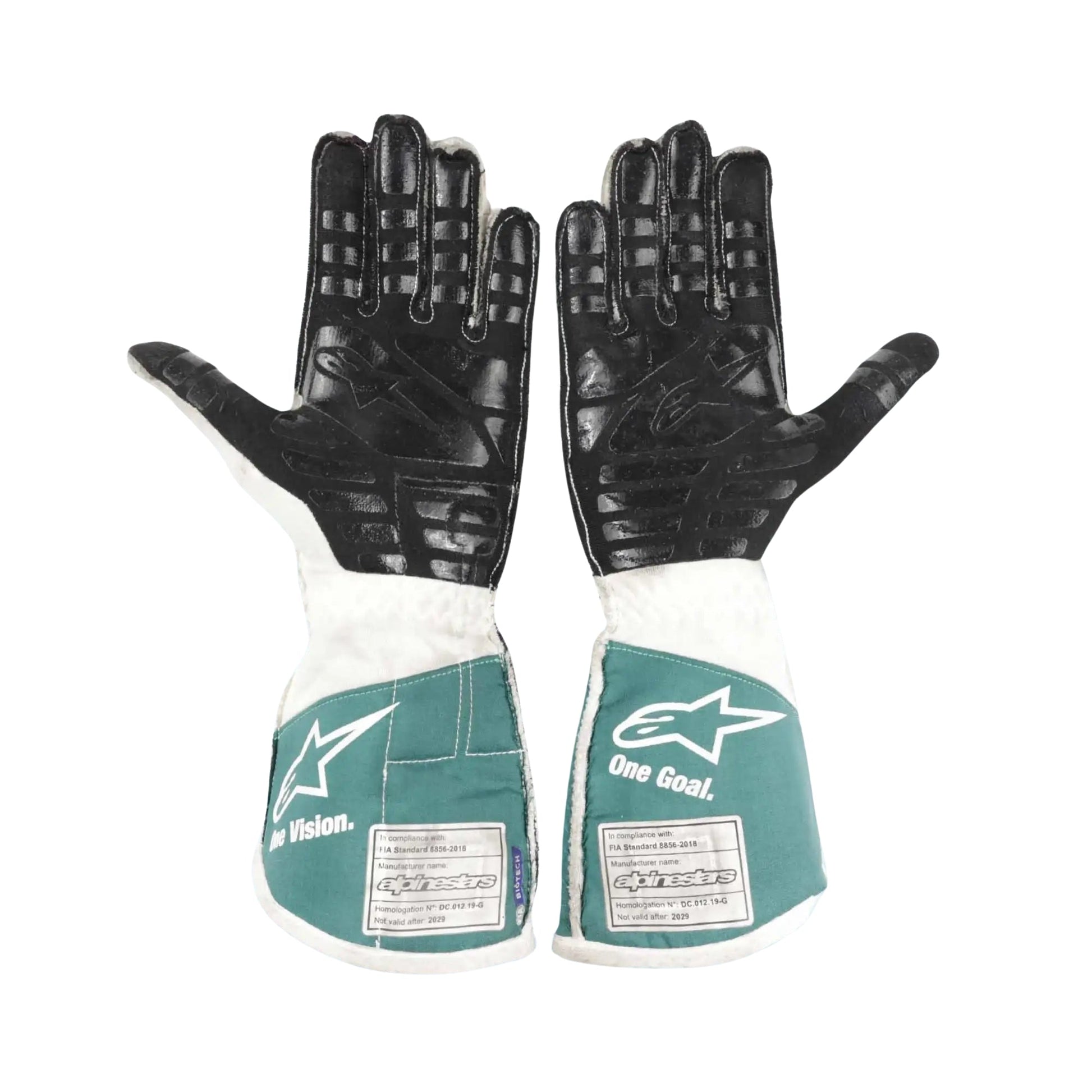 2021 Lance Stroll F1 Racing Gloves