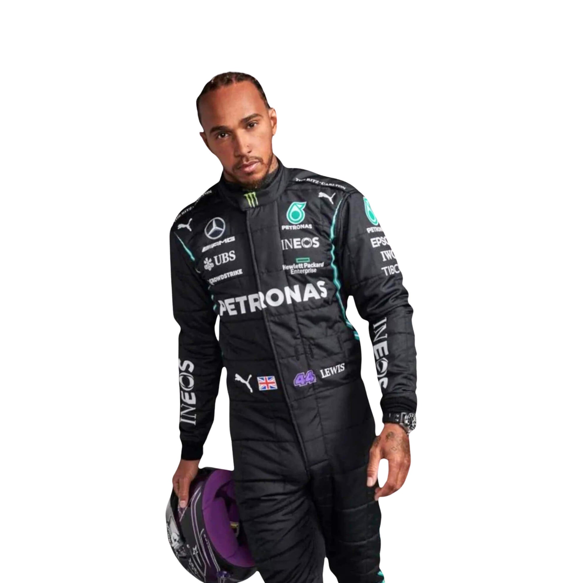 2021 Lewis Hamilton F1 Racing Suit