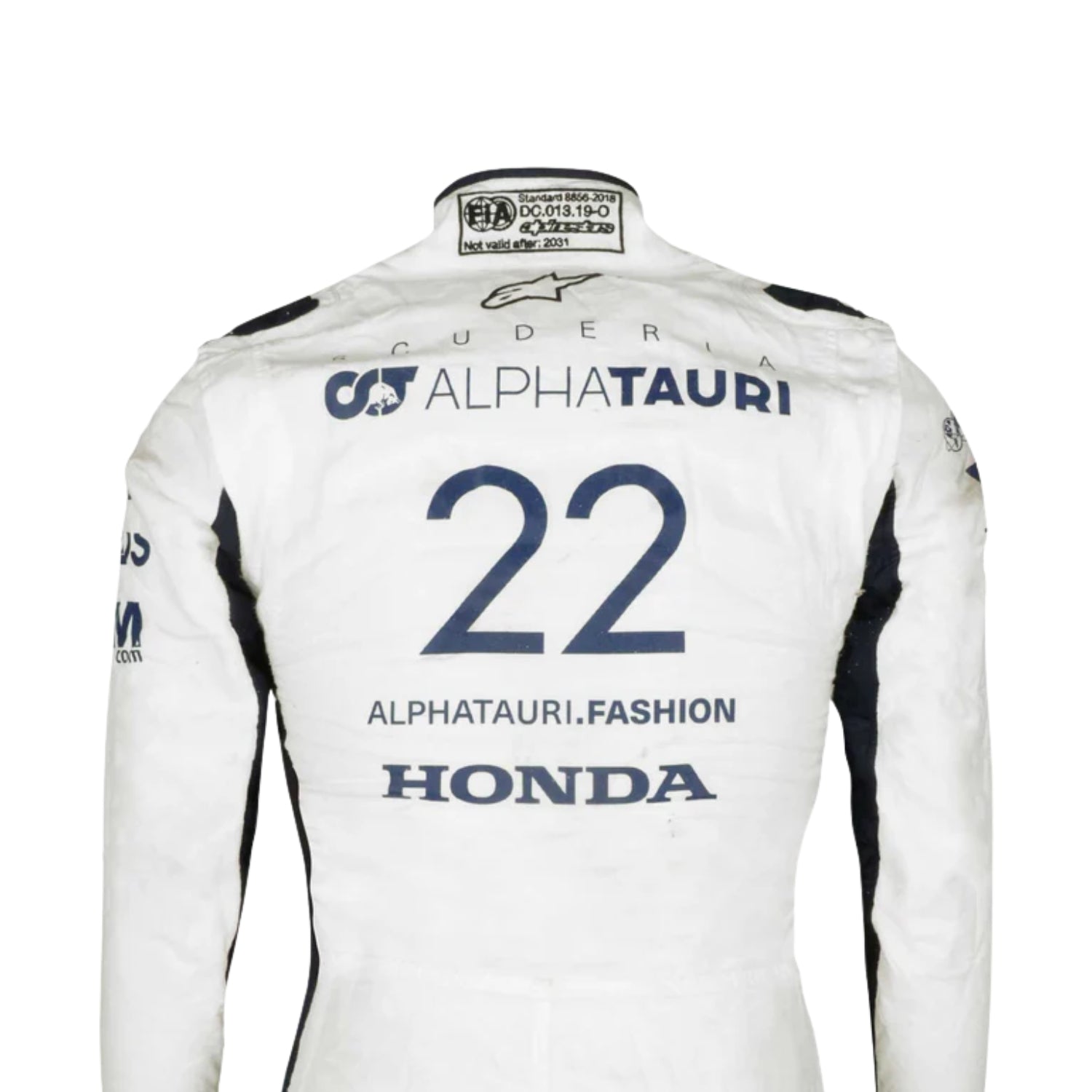 2021 Yuki Tsunoda  Rookie Season F1 Racing Suit