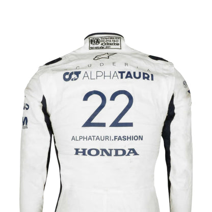 2021 Yuki Tsunoda  Rookie Season F1 Racing Suit
