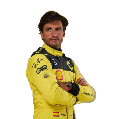 2022 Carlos Sainz 75th Anniversary F1 Racing Suit
