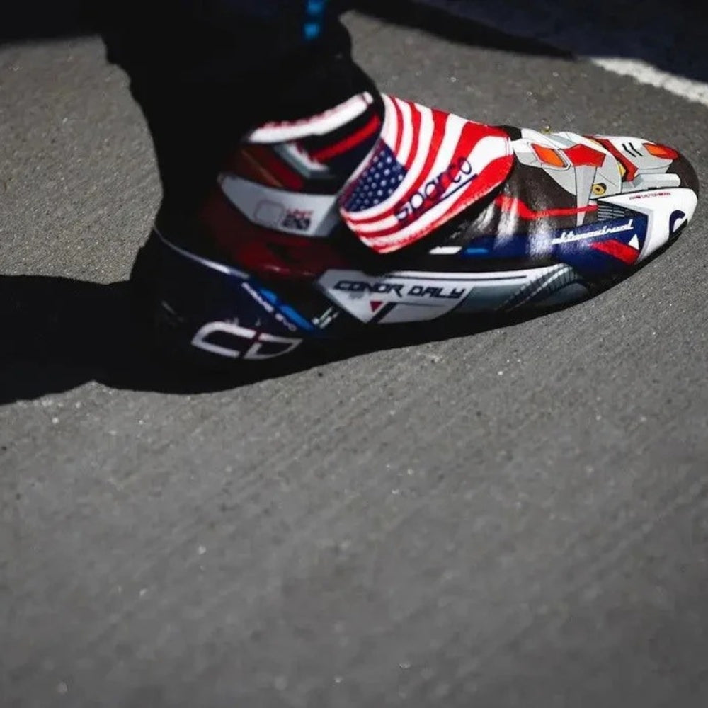 2022 Conor Daly IndyCar Racing Shoes