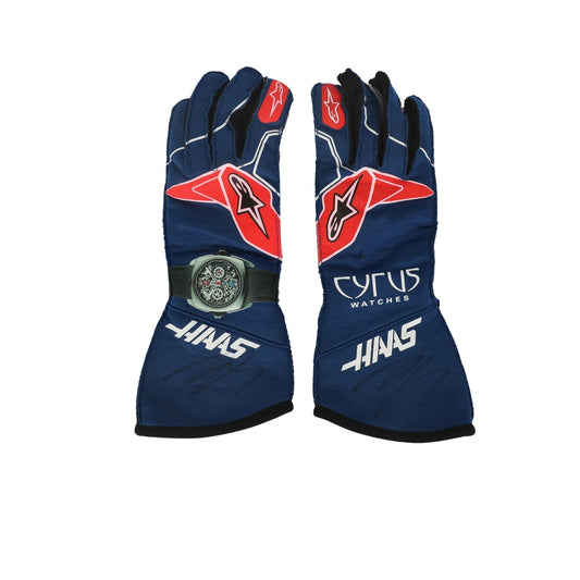 2022 Kevin Magnussen F1 Race Gloves
