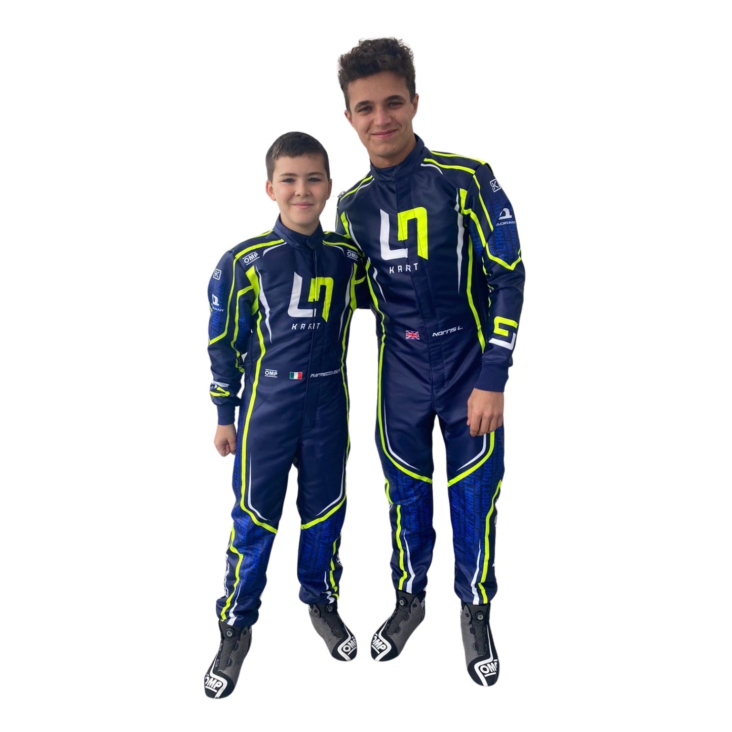 2022 LN Kart Suit OMP Go-Kart Race Suit