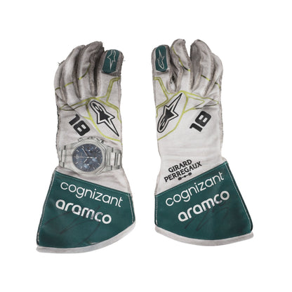 2022 Lance Stroll Dutch GP F1 Racing Gloves