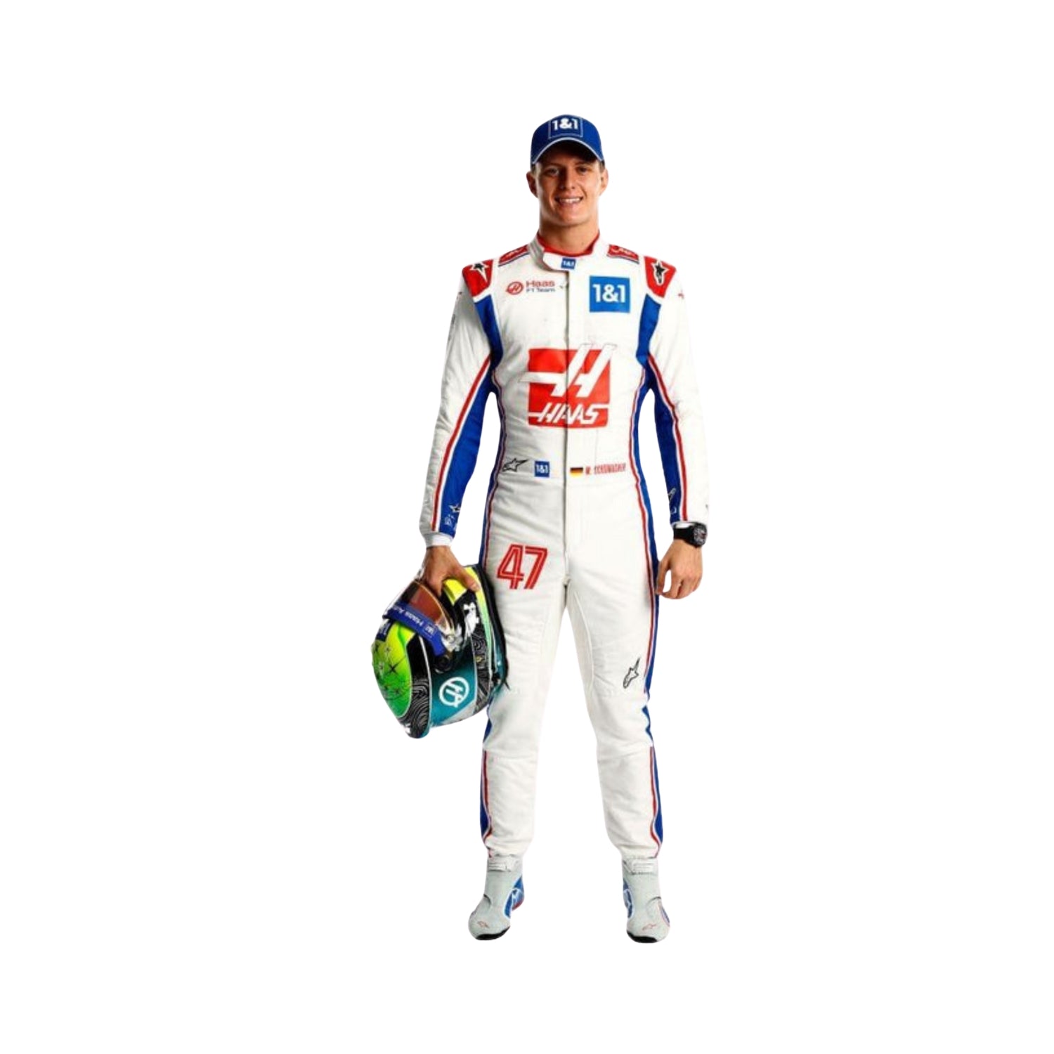 2022 Mick Schumacher F1 Racing Suit