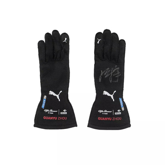 2022 Zhou Guanyu  Singapore GP F1 Racing Gloves