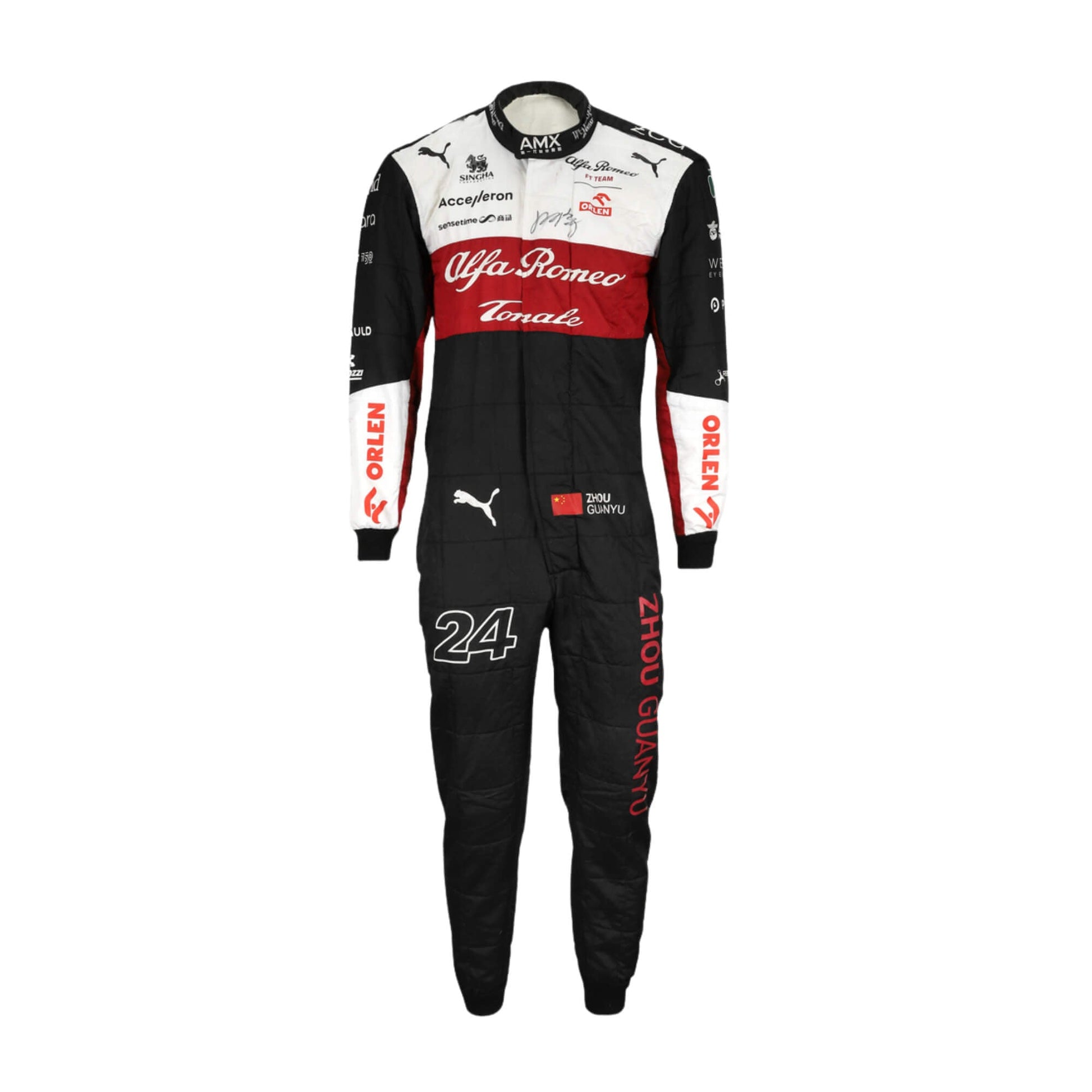 2022 Zohu Guanyu F1 Racing Suit