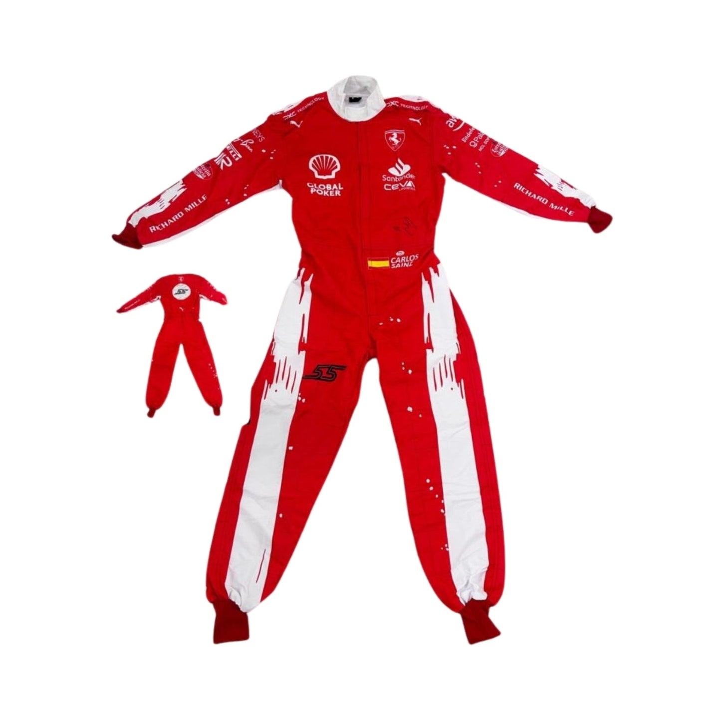2023 Carlos Sainz Jr Las Vegas F1 Racing Suit