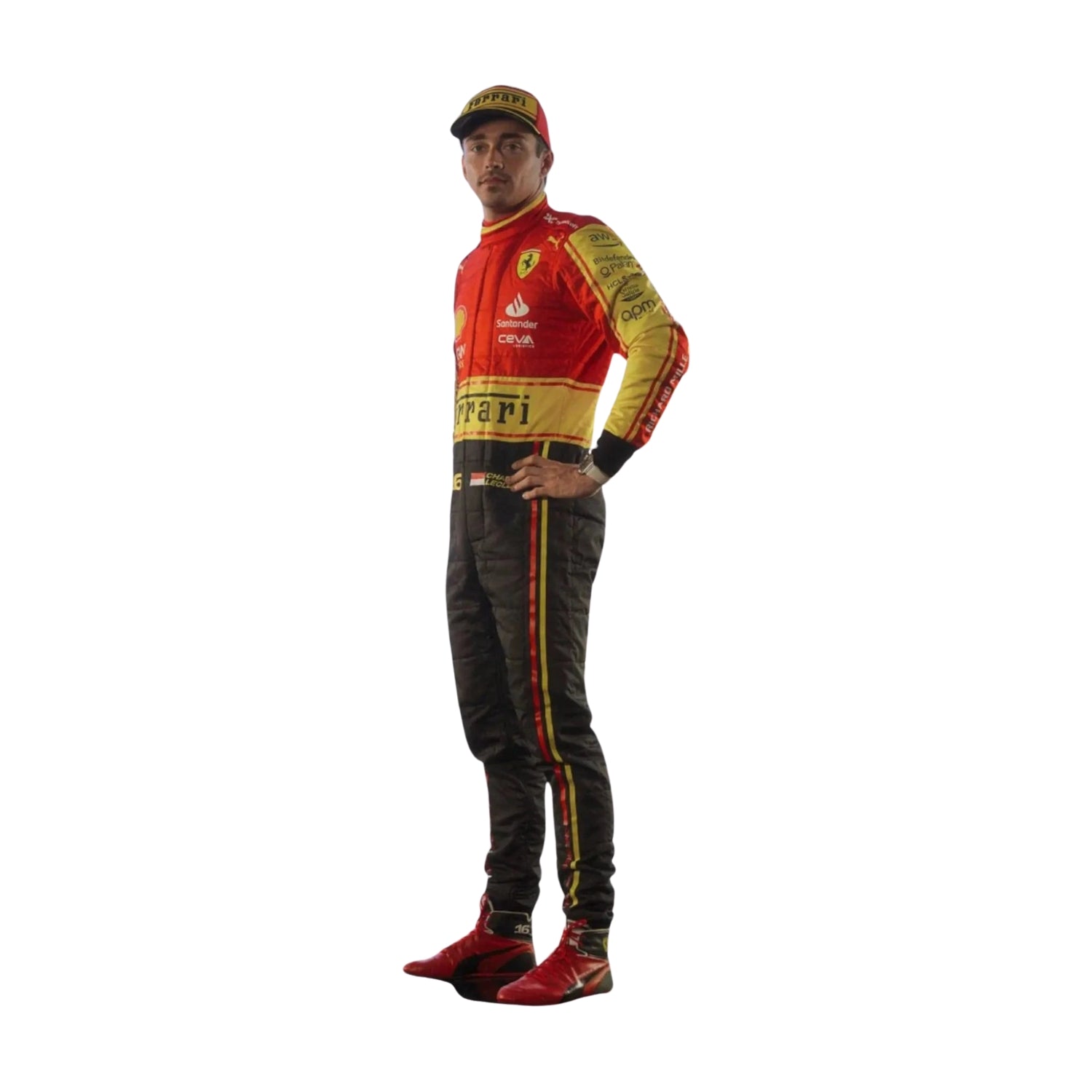 2023 Charles Leclerc Monza Special Edition F1 Racing Suit