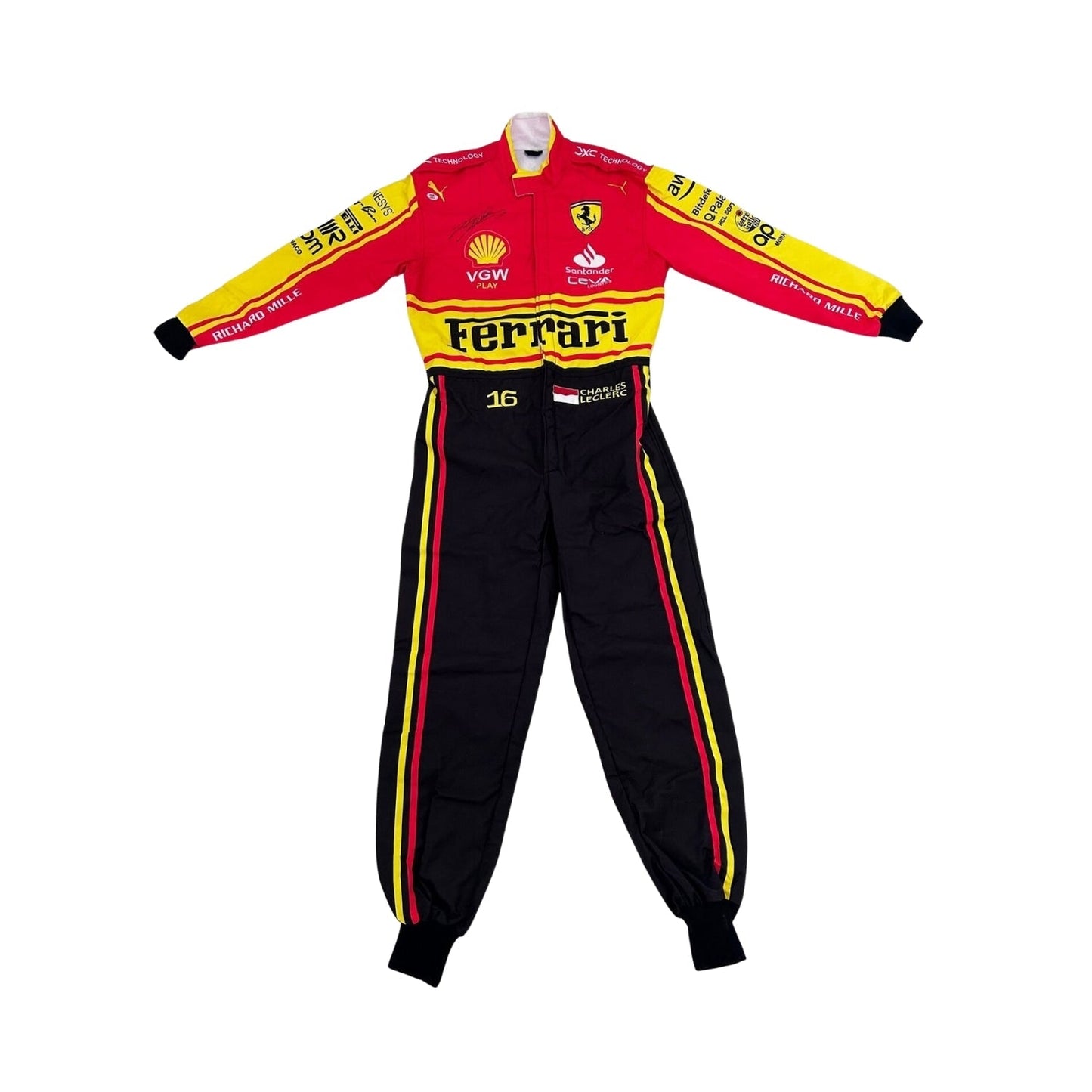2023 Charles Leclerc Monza Special Edition F1 Racing Suit