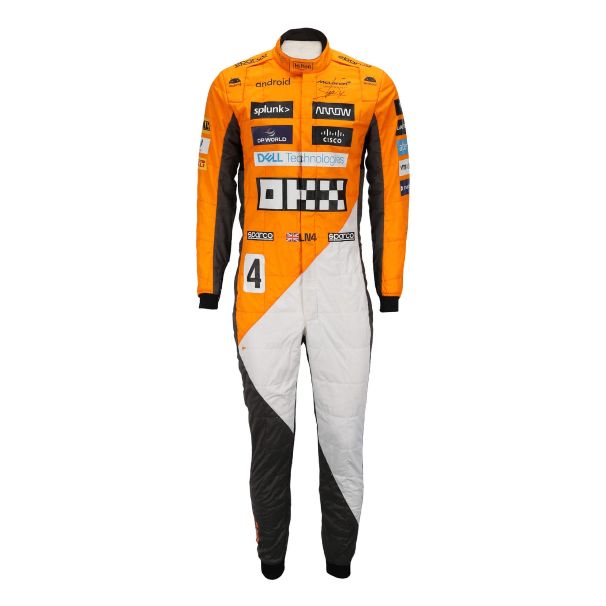 2023 Lando Norris 'Triple Crown' Spanish GP F1 Racing Suit