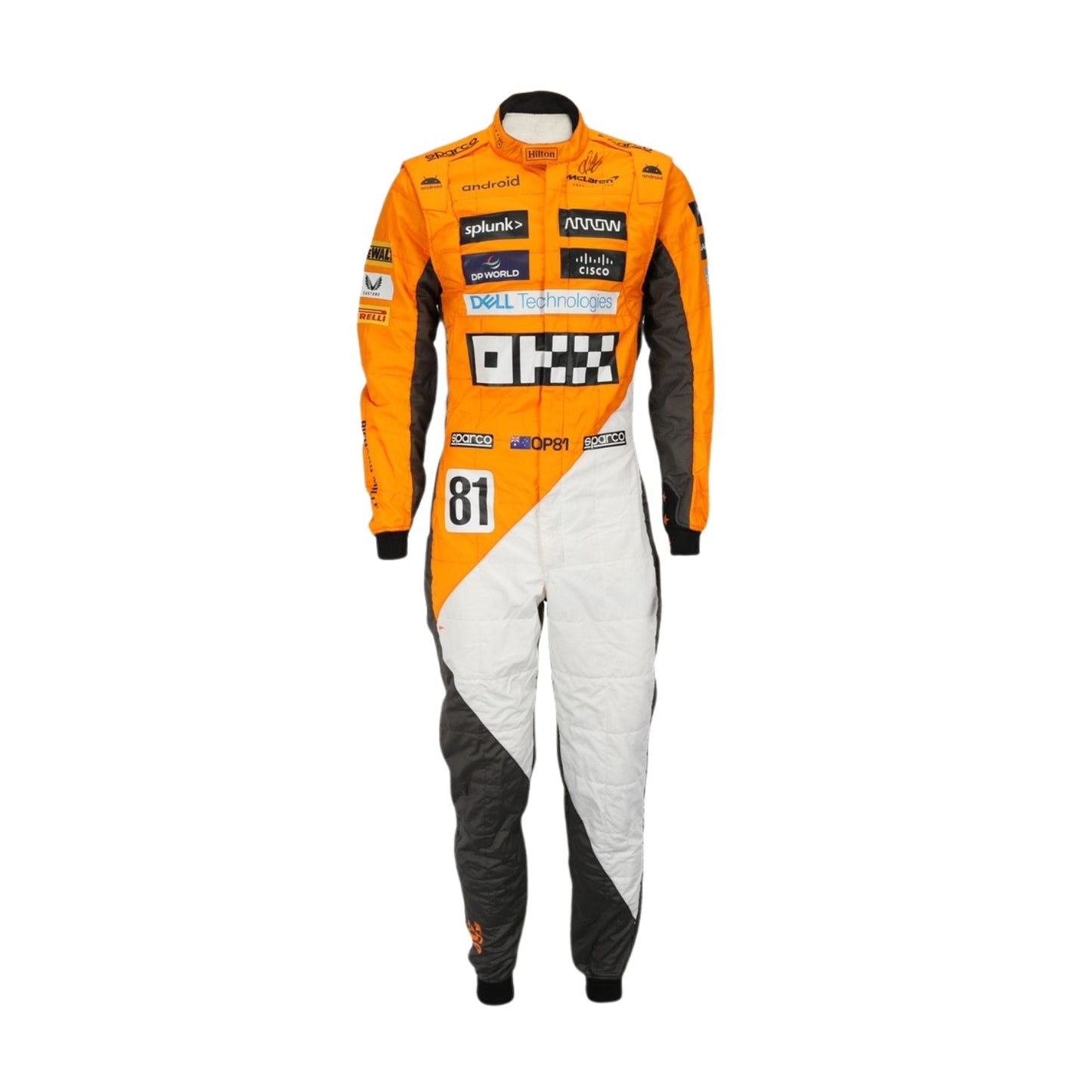 2023 Oscar Piastri 'Triple Crown' Spanish GP F1 Racing Suit