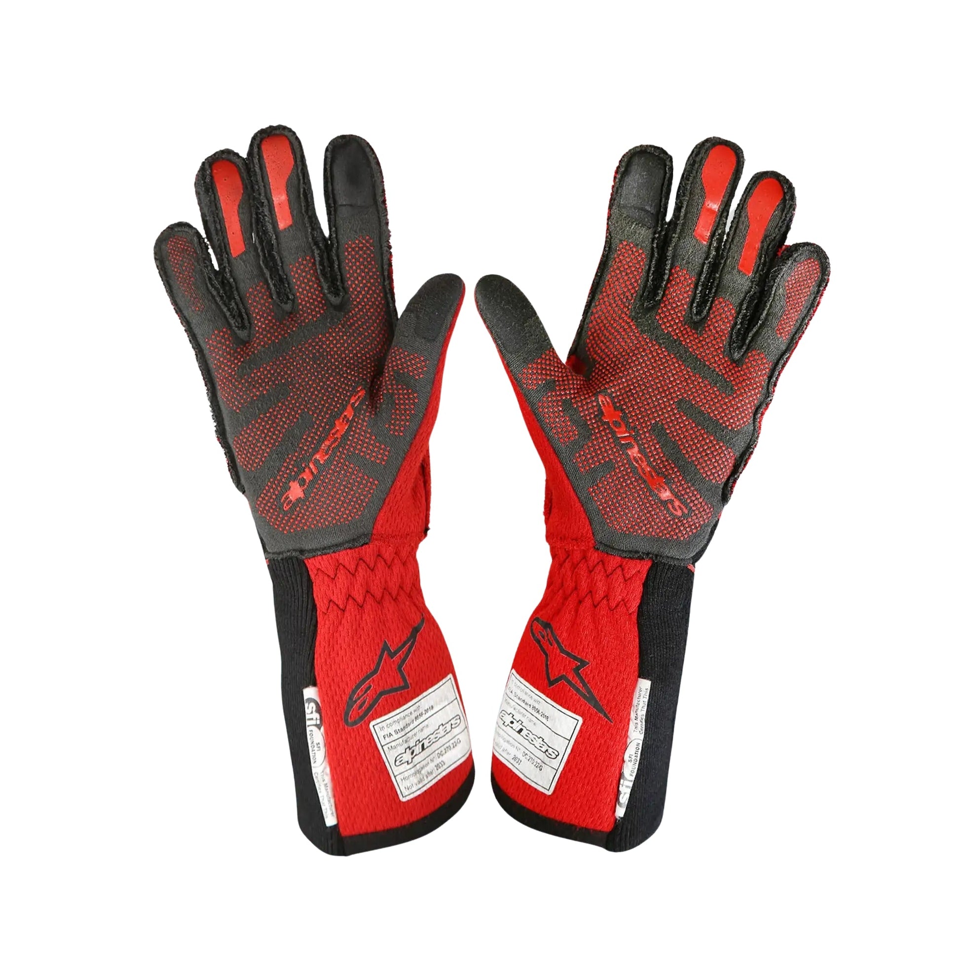 2023 Romain Grosjean IndyCar Racing Gloves