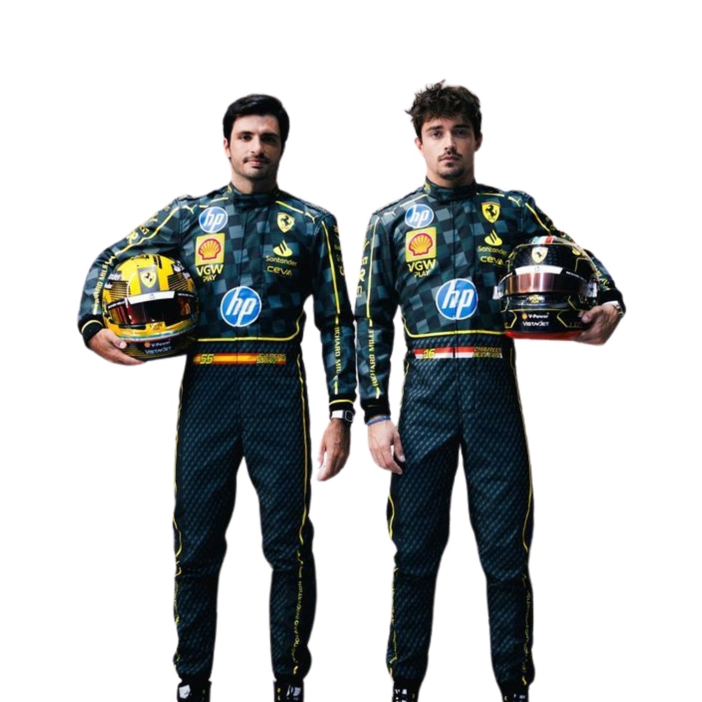 2024 Carlos Sainz Jr HP Italy GP F1 Racing Suit