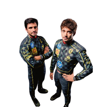 2024 Carlos Sainz Jr HP Italy GP F1 Racing Suit