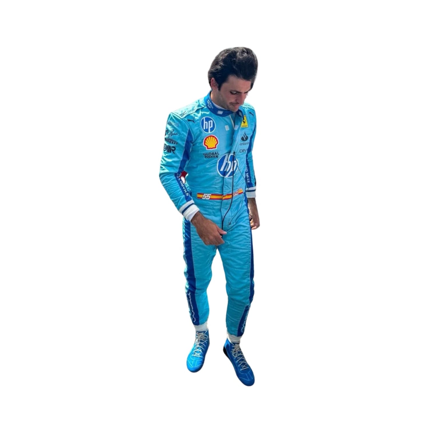 2024 Carlos Sainz Jr Miami Grand Prix F1 Racing Suit