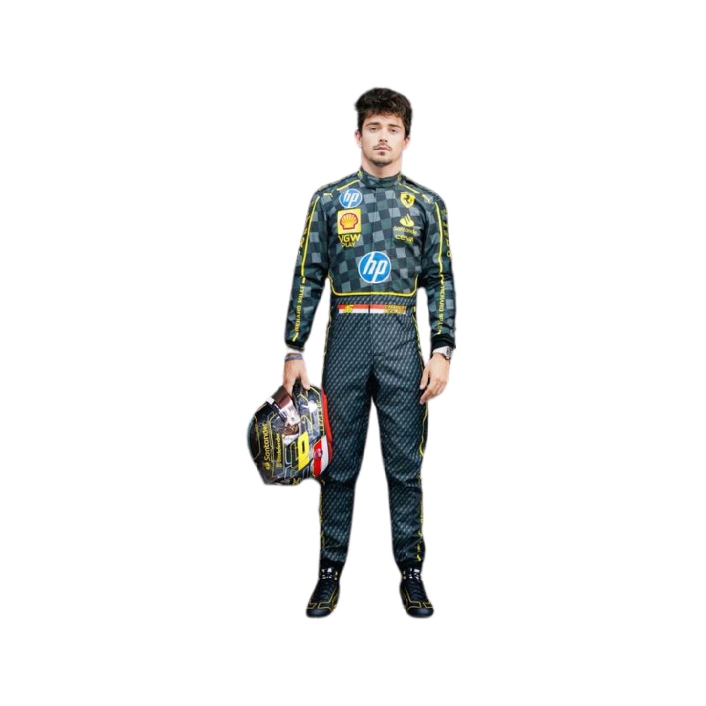 2024 Charles Leclerc HP Italy GP F1 Racing Suit