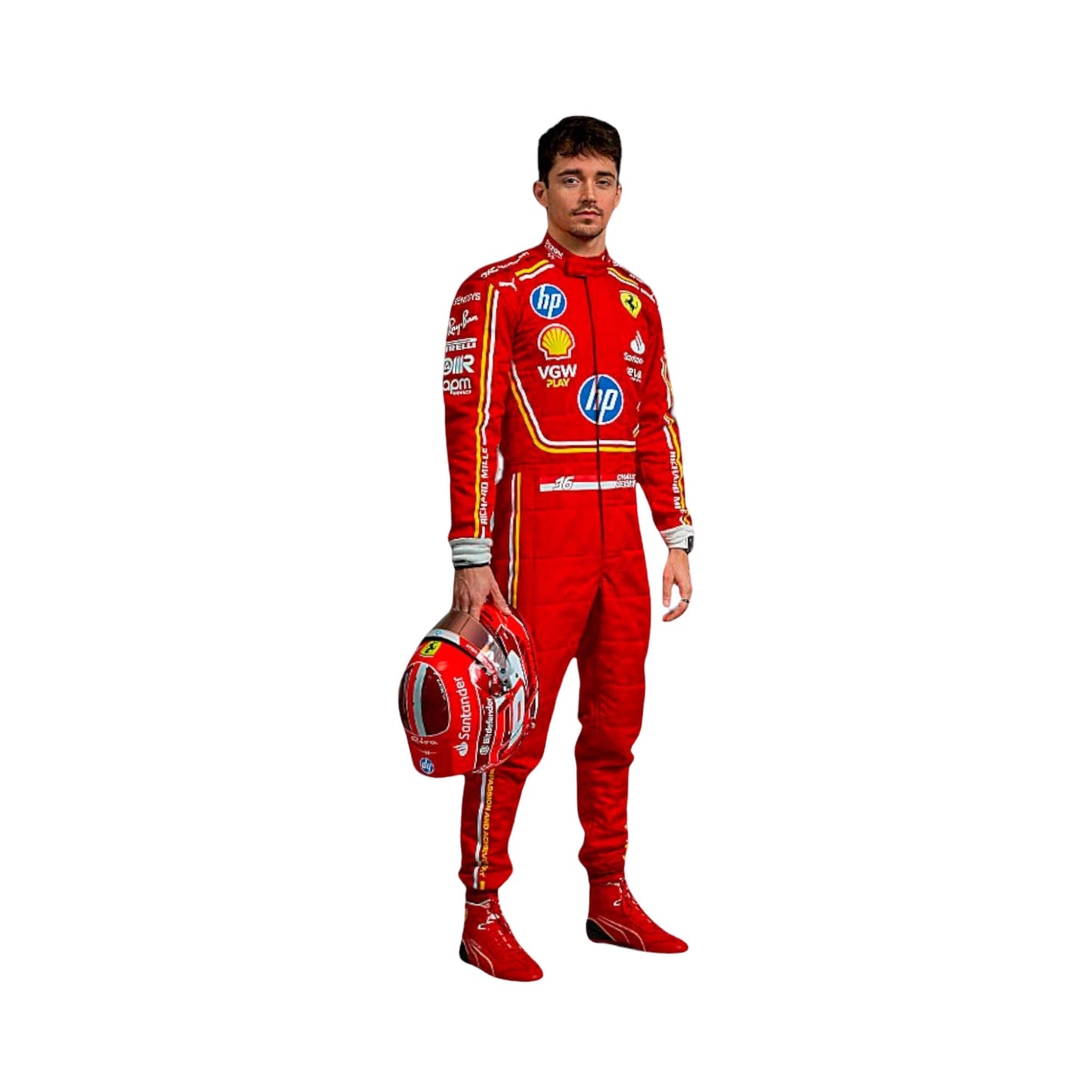 2024 Charles Leclerc Hp Monaco GP F1 Racing Suit