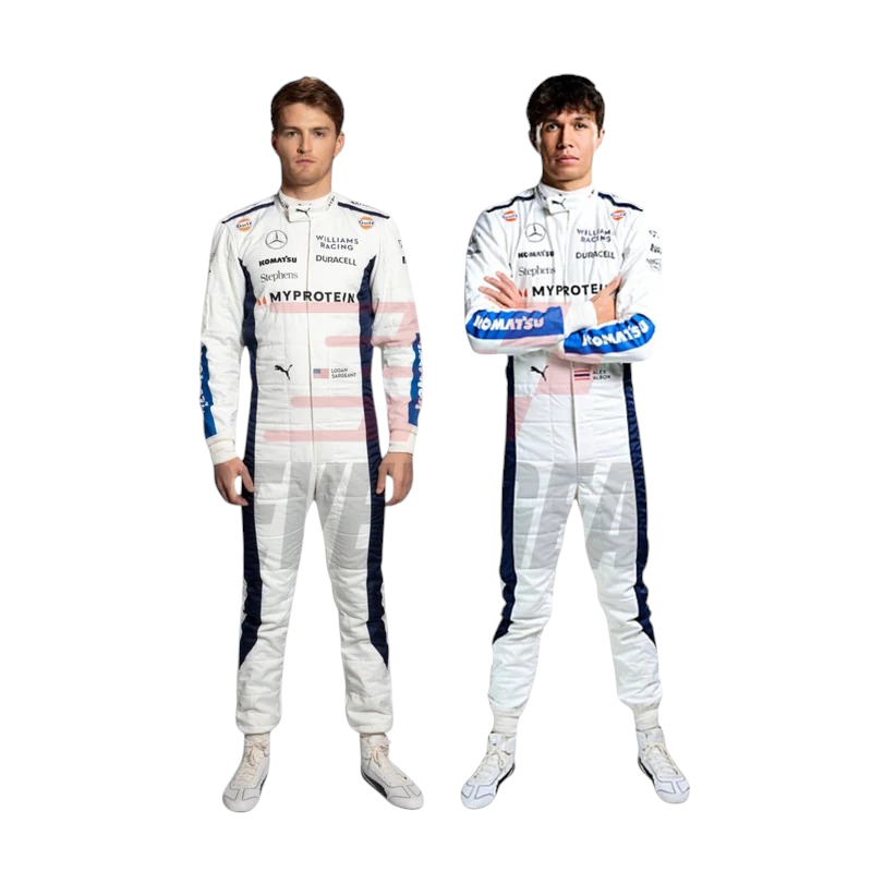 2024 F1 Racing Costume Worn by Alexander Albon & Logan Sargeant 