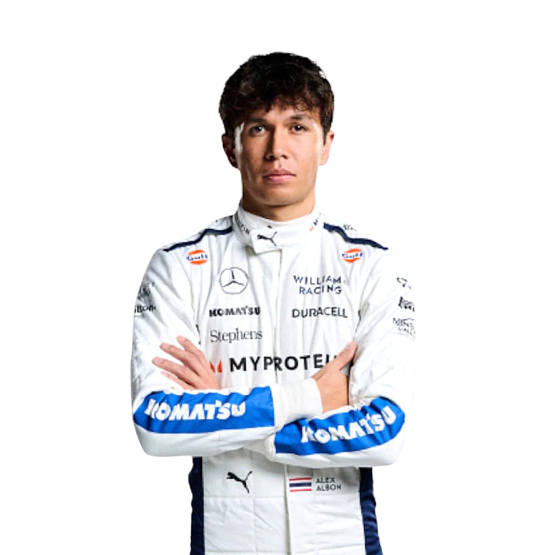 2024 F1 Racing Costume Worn by Alexander Albon & Logan Sargeant 
