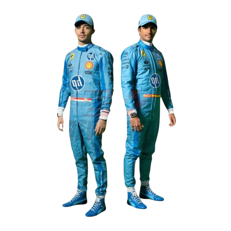 2024 F1 Racing Costume Worn by Charles Leclerc & Carlos Sainz 
