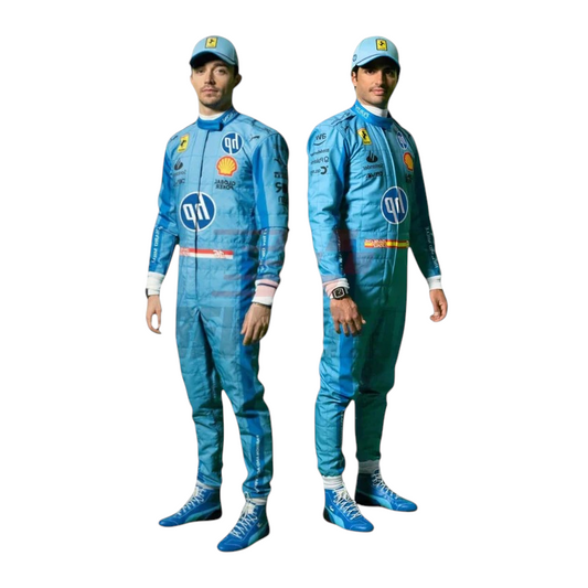 2024 F1 Racing Costume Worn by Charles Leclerc & Carlos Sainz 