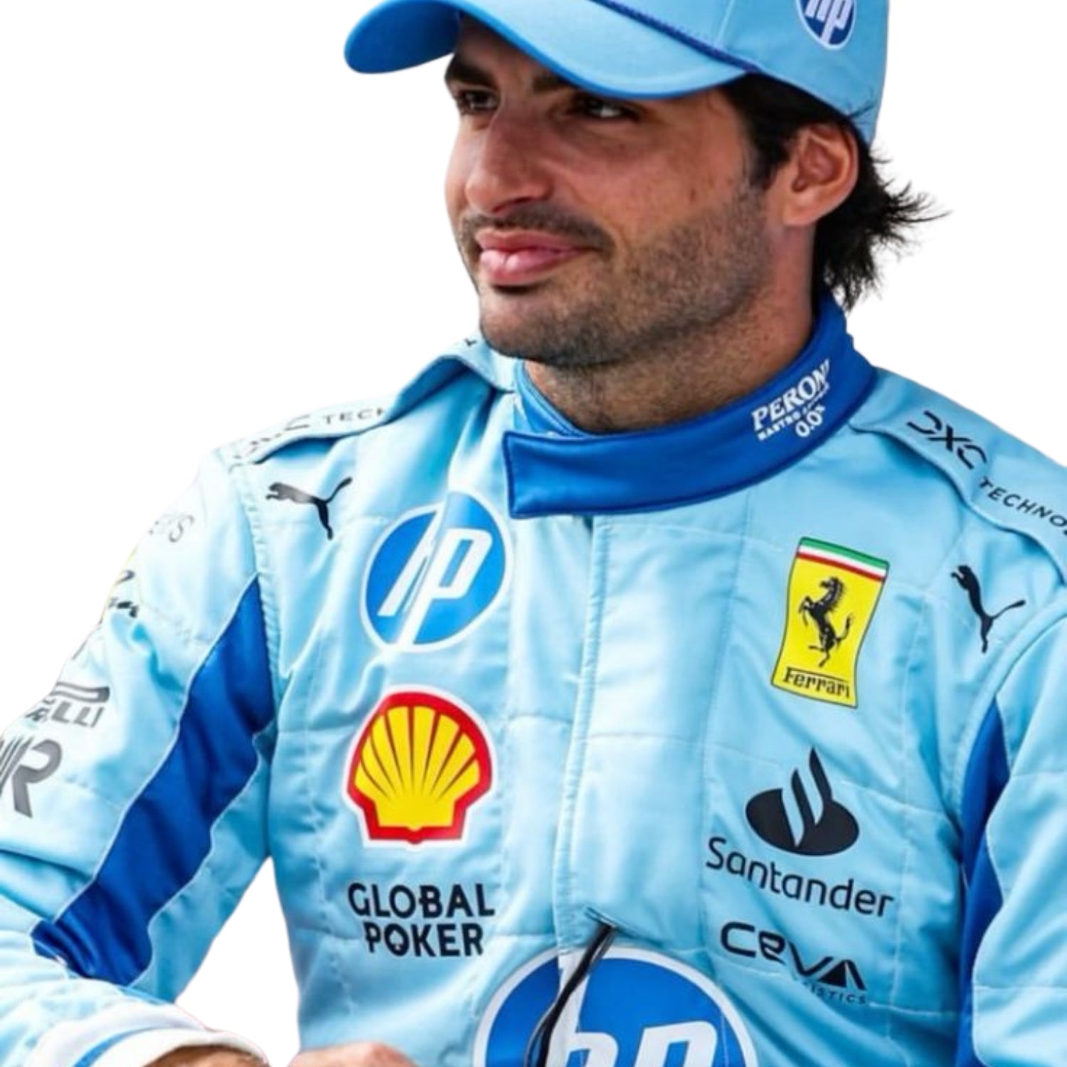 2024 F1 Racing Costume Worn by Charles Leclerc & Carlos Sainz 