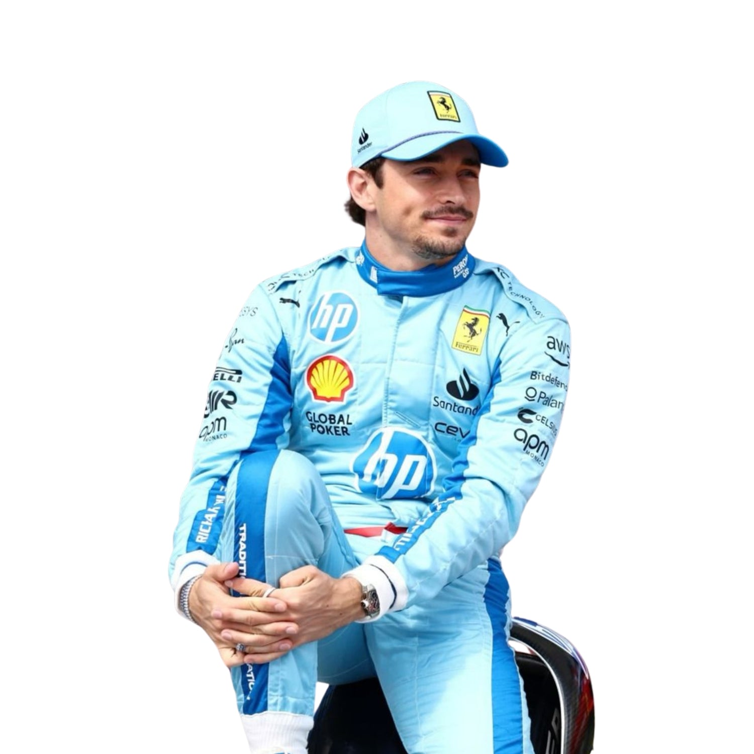 2024 F1 Racing Costume Worn by Charles Leclerc & Carlos Sainz 