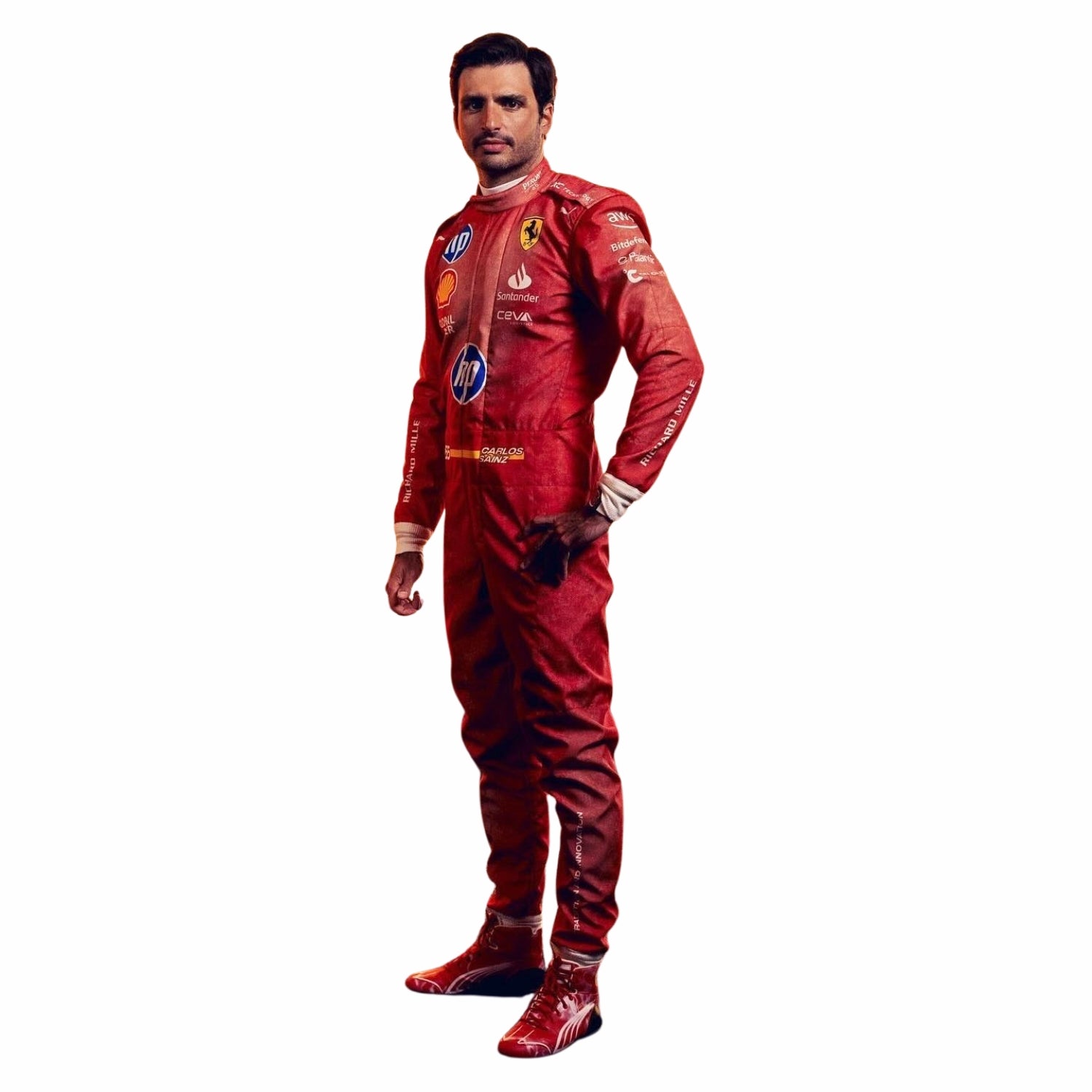 2024 F1 Racing Costume Worn by Charles Leclerc & Carlos Sainz Jr. - Las Vegas GP