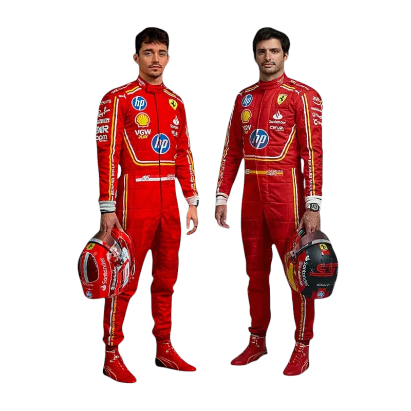 2024 F1 Racing Costume Worn by Charles Leclerc & Carlos Sainz Jr. –  HP Monaco GP