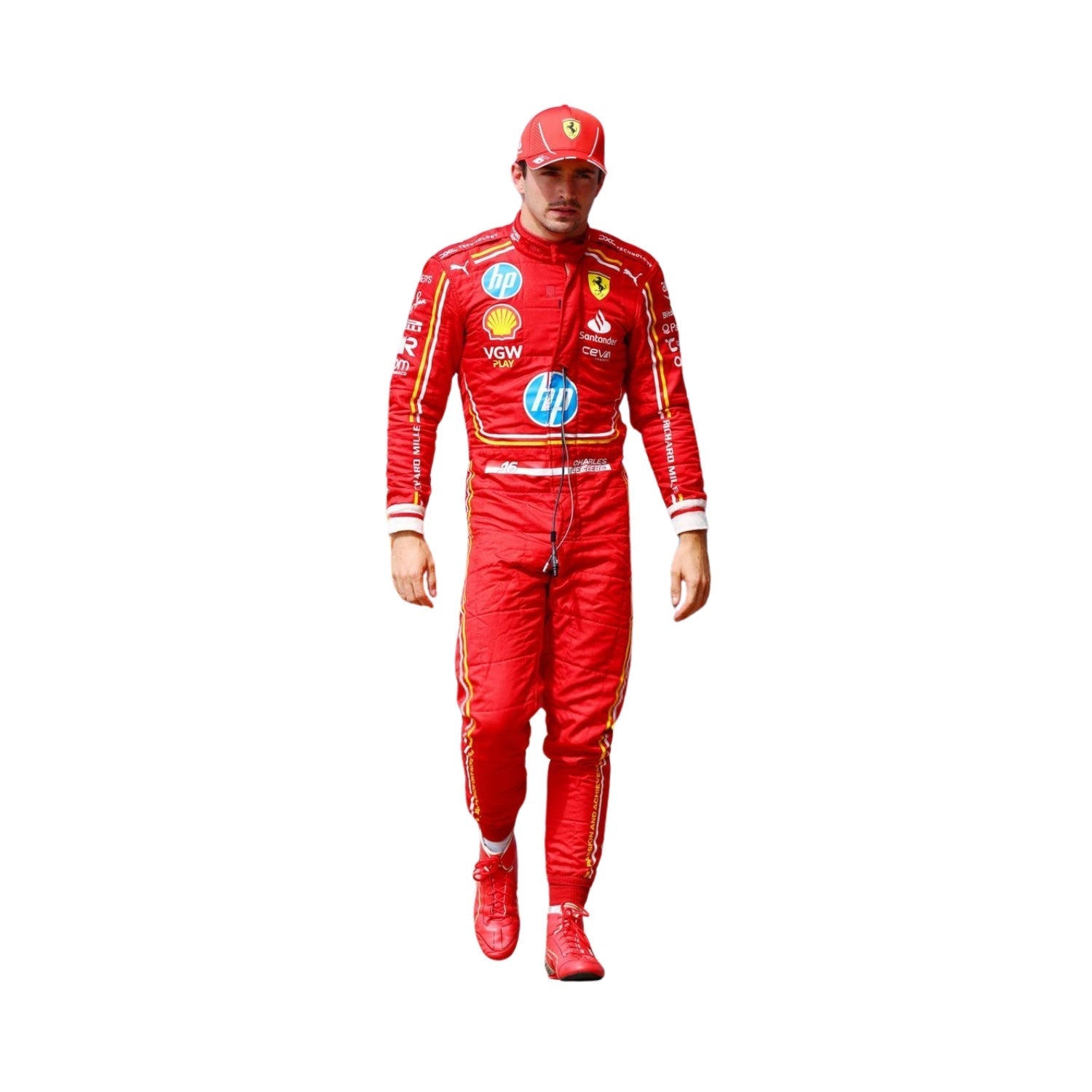 2024 F1 Racing Costume Worn by Charles Leclerc & Carlos Sainz Jr. –  HP Monaco GP