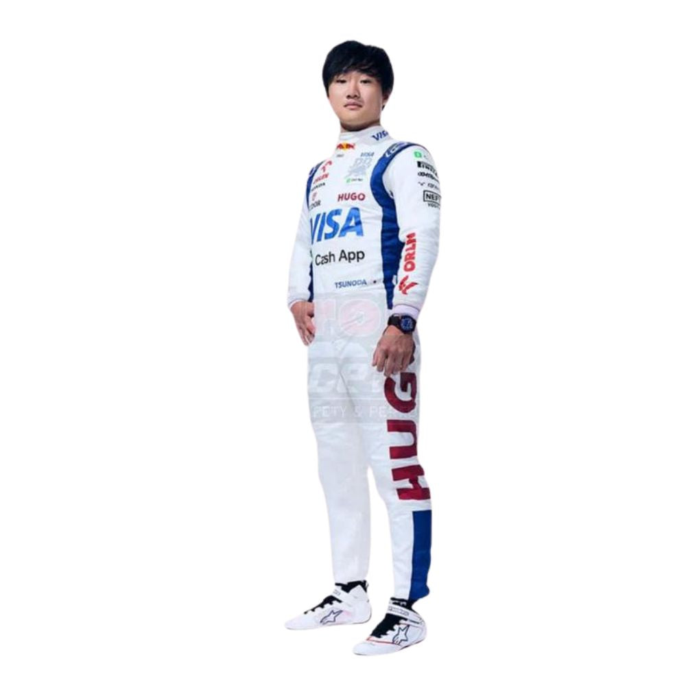 2024 F1 Racing Costume Worn by Daniel Ricciardo & Yuki Tsunoda – Las Vegas GP