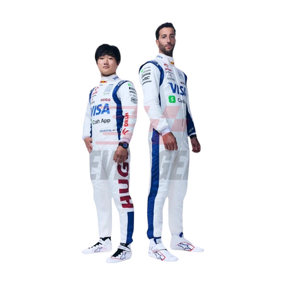 2024 F1 Racing Costume Worn by Daniel Ricciardo & Yuki Tsunoda – Las Vegas GP