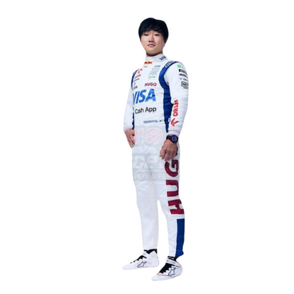 2024 F1 Racing Costume Worn by Daniel Ricciardo & Yuki Tsunoda – Las Vegas GP