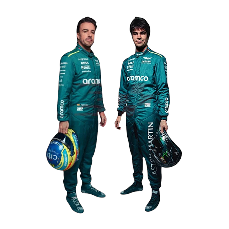 2024 F1 Racing Costume Worn by Fernando Alonso & Lance Stroll
