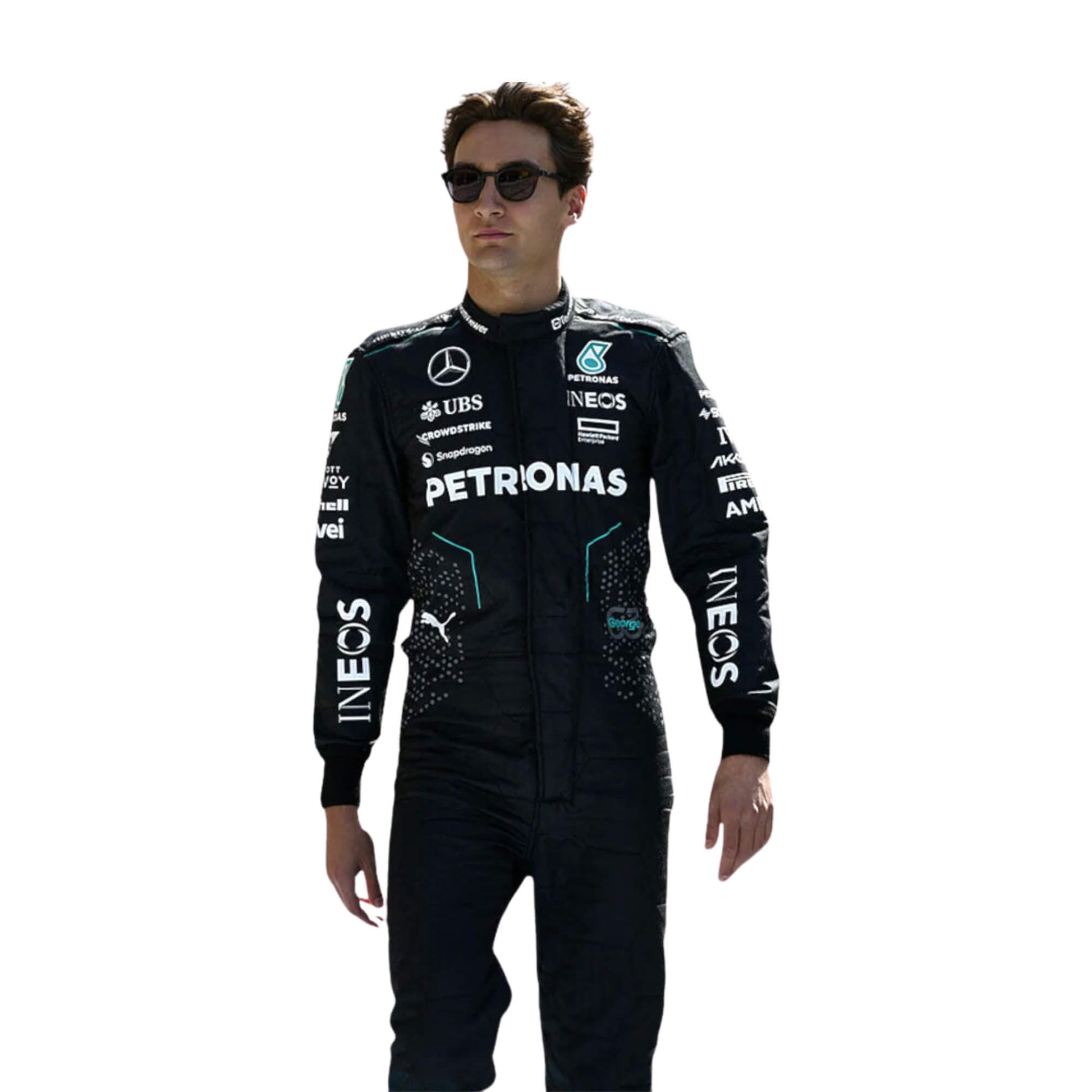 2024 F1 Racing Costume Worn by George Russell & Lewis Hamilton