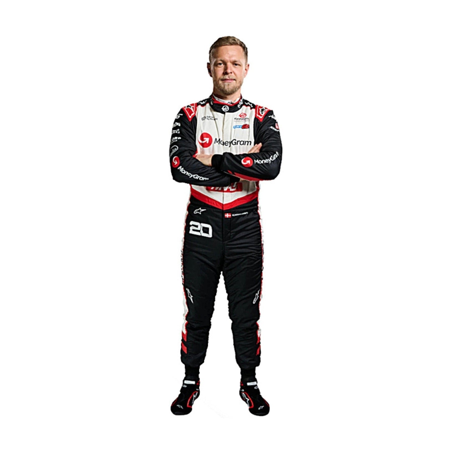 2024 F1 Racing Costume Worn by Kevin Magnussen & Nico Hulkenberg – Miami Grand Prix