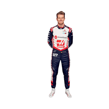 2024 F1 Racing Costume Worn by Kevin Magnussen & Nico Hulkenberg – Miami Grand Prix