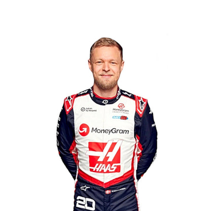 2024 F1 Racing Costume Worn by Kevin Magnussen & Nico Hulkenberg – Miami Grand Prix