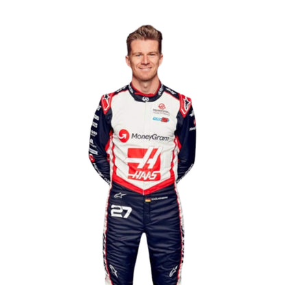 2024 F1 Racing Costume Worn by Kevin Magnussen & Nico Hulkenberg – Miami Grand Prix