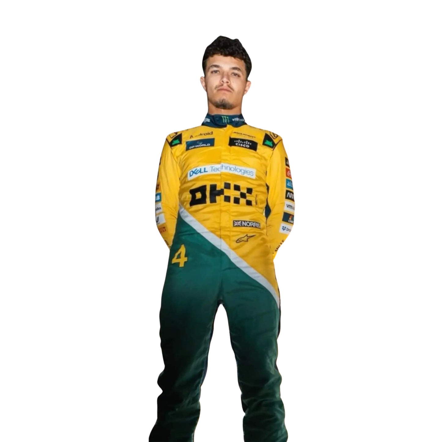 2024 F1 Racing Costume Worn by Lando Norris