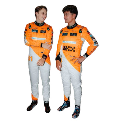 2024 F1 Racing Costume Worn by Lando Norris & Oscar Piastri 