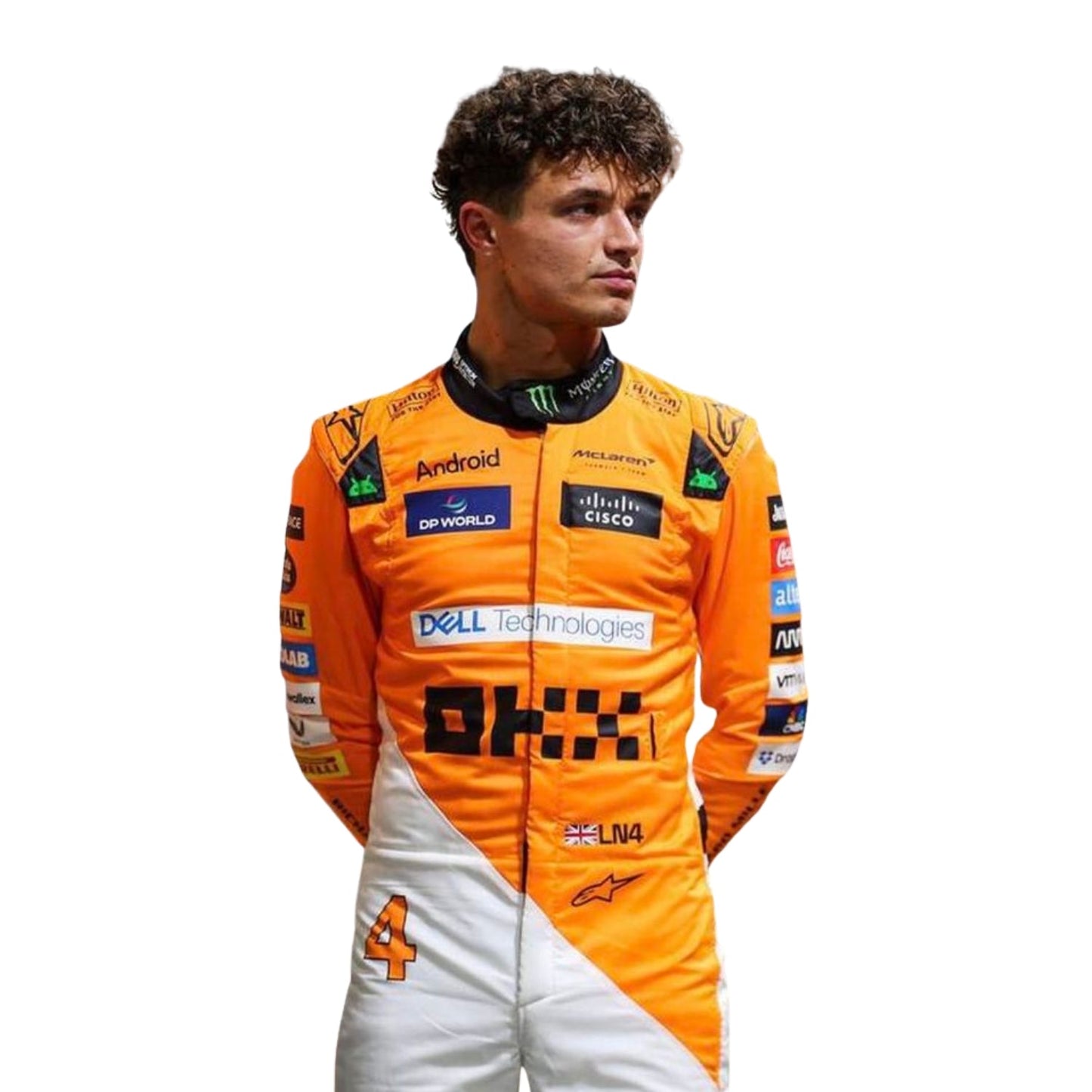 2024 F1 Racing Costume Worn by Lando Norris & Oscar Piastri 