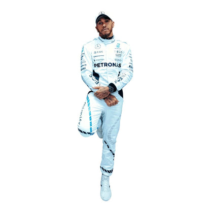 2024 F1 Racing Costume Worn by Lewis Hamilton & George Russell–  Qatar GP