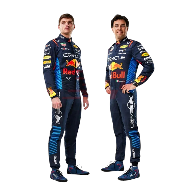 2024 F1 Racing Costume Worn by Max Verstappen & Sergio Pérez