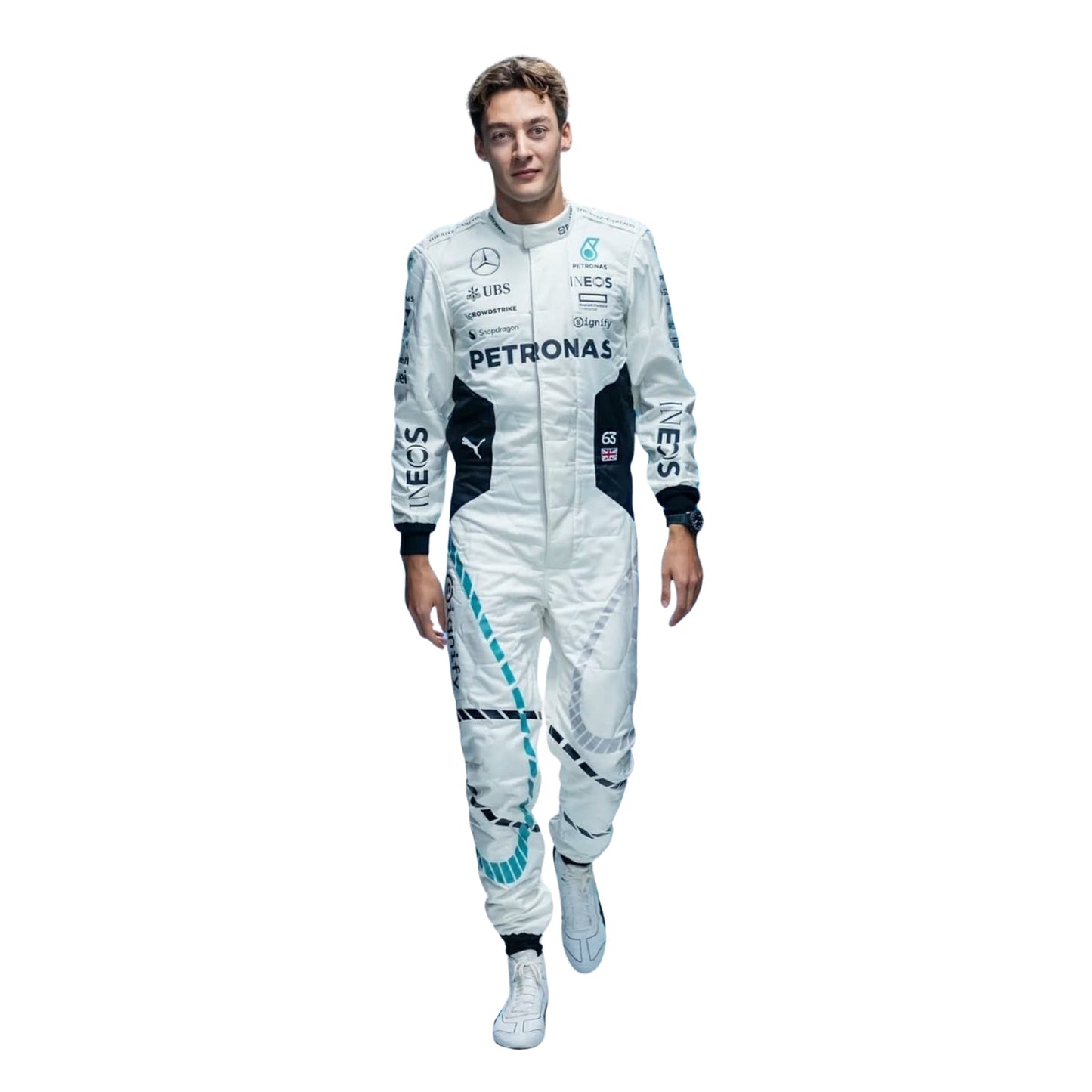 2024 George Russell Qatar GP F1 Racing Suit